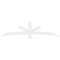 Ekena Millwork Alberta Architectural Grade PVC Gable Bracket, 84"W x 21"H x 2"D x 4"F, 6/12 Pitch GBP084X21X0204ALB00 - alternate 3